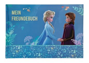 Disney Frozen / Die Eiskönigin - Freundebuch mit Glitzerdruck zum ausfüllen, Undercover 