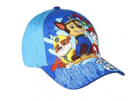 Paw Patrol Baseball-Kappe - Mütze blau - Kinder-Cap größenverstellbar 